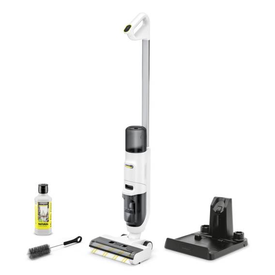 Obrázok pre Kärcher FCV 2 Natural N Tyčový vysavač 3v1 Baterie Suché a mokré Bezsáčkové 160 W Bílá