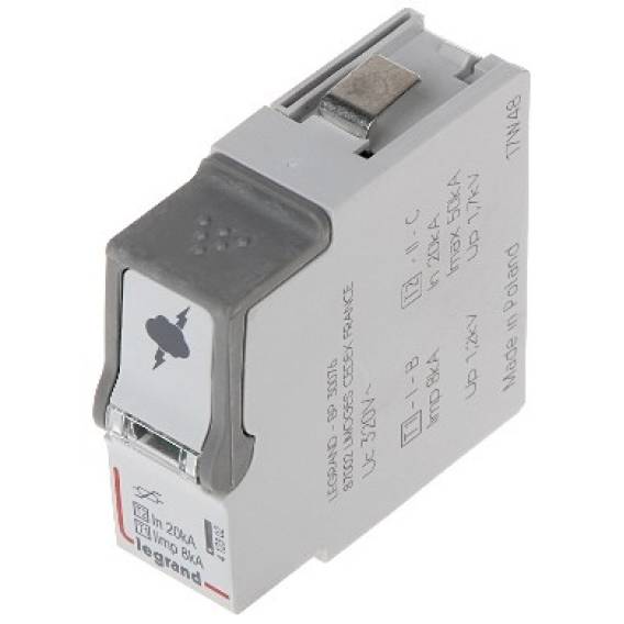 Obrázok pre Legrand surge arrester insert B+C 8kA 320V