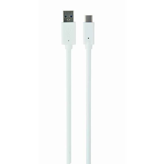 Obrázok pre Gembird CCP-USB3-AMCM-1M-W USB kabel USB 3.2 Gen 1 (3.1 Gen 1) USB A USB C Bílá