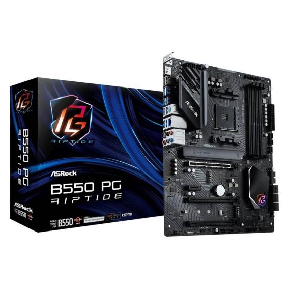 Obrázok pre Asrock B550 PG Riptide AMD B550 Socket AM4 ATX