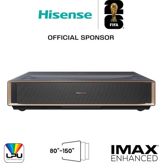 Obrázok pre Hisense PT1 Projektor s ultra krátkou projekční vzdáleností UHD 4K (3840x2160) 3D kompatibilita Černá