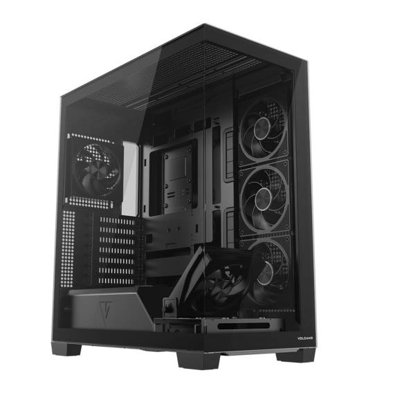 Obrázok pre Počítačová skříň MODECOM VOLCANO STELLAR PLUS ARGB MIDI 5F Černá