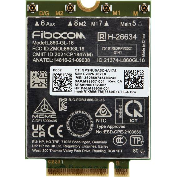 Obrázok pre HP XMM 7560 R+ LTE-Advanced Pro WWAN