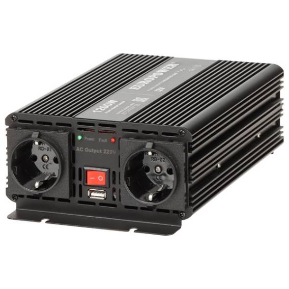 Obrázok pre Voltage Converter INV/12/1200/MS/S EUROPOWER