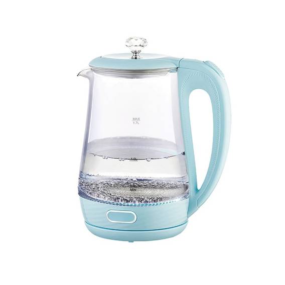 Obrázok pre Maestro MR-052-BLUE Rychlovarná skleněná konvice, modrá 1,7 l