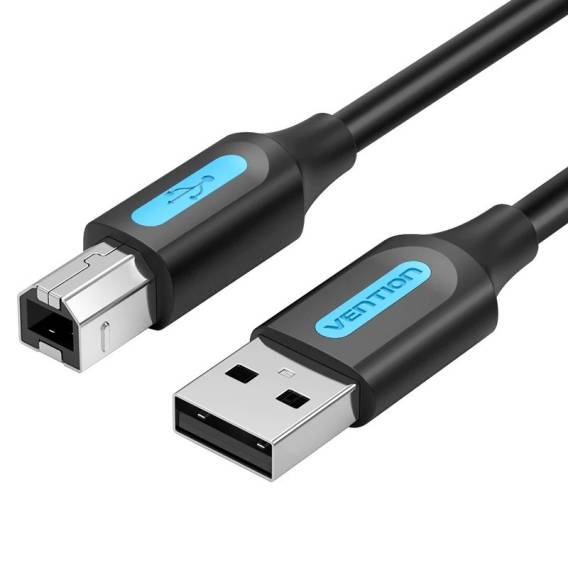 Obrázok pre Vention COQBI USB kabel USB 2.0 3 m USB A USB B Černá