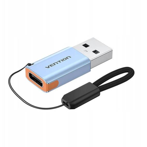 Obrázok pre OTG adaptér USB 3.1 Vention USB-C na USB-A s poutkem