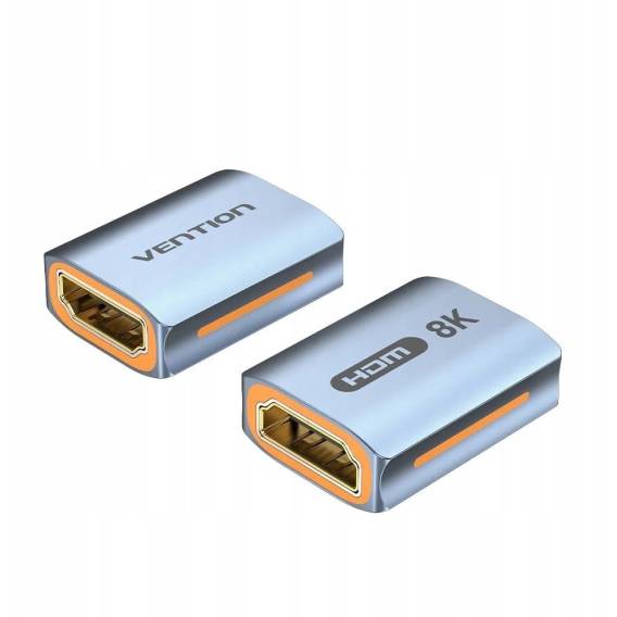 Obrázok pre HDMI-HDMI konektor Vention 8K@60Hz hliník