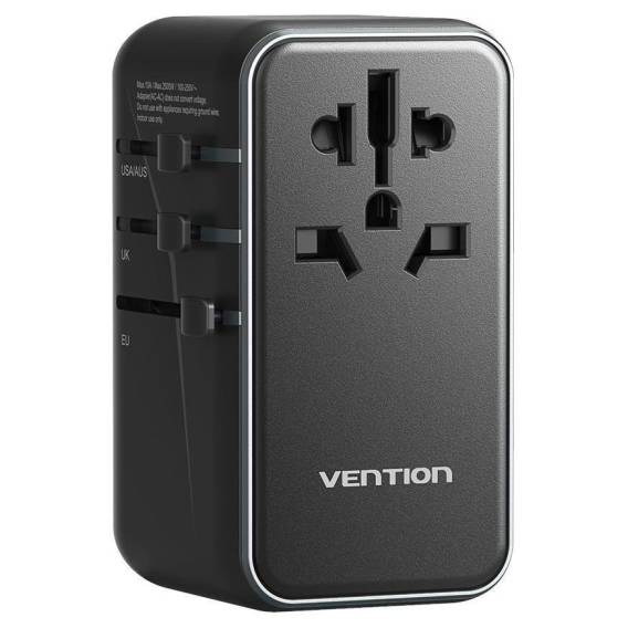 Obrázok pre Adaptér s nabíječkou Vention 100 W 1xUSB-A 3xUSB-C