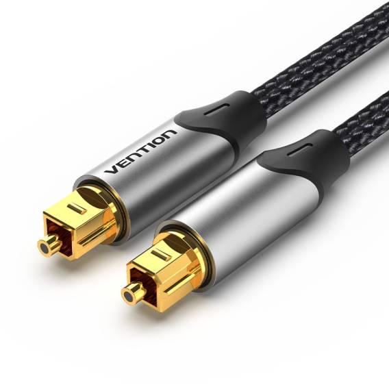 Obrázok pre Vention BAVHI audio kabel 3 m Toslink Hliník, Šedá