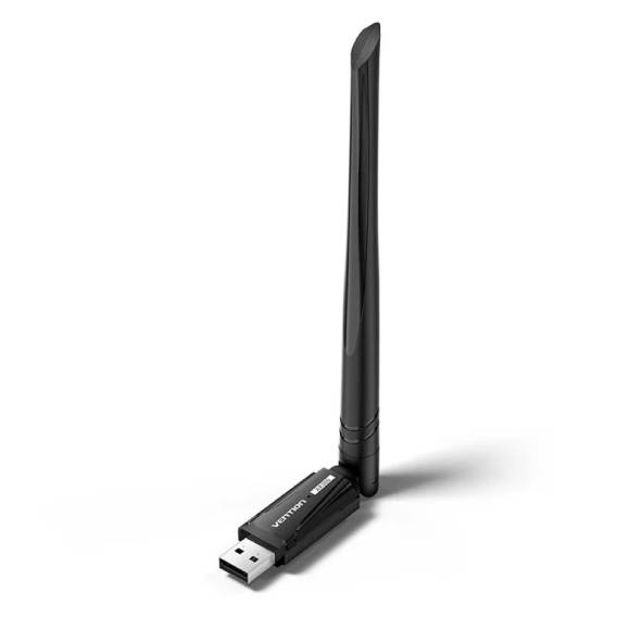 Obrázok pre Síťová karta Vention AX300 USB Wi-Fi 6 2,4 GHz BK