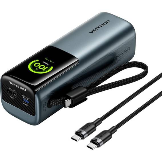 Obrázok pre Powerbank Vention Powerhive 27000 mAh 200 W + kabel