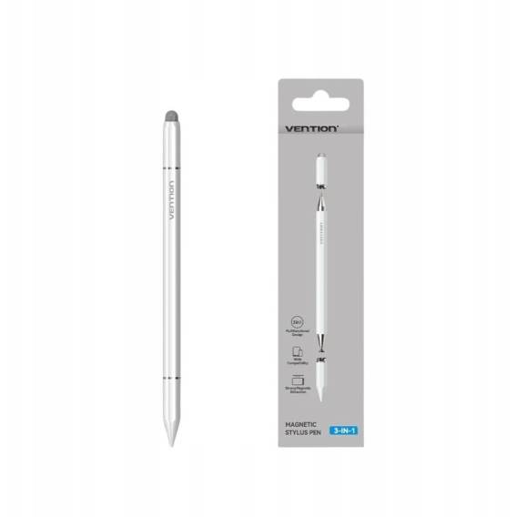 Obrázok pre Magnetický stylus Vention 3v1 WHITE