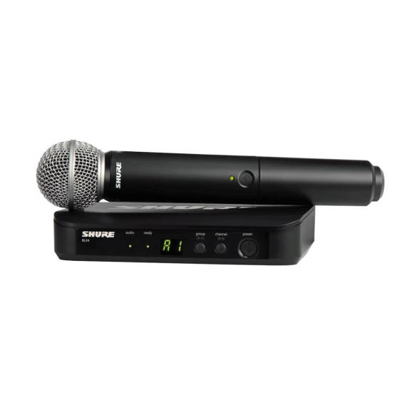 Obrázok pre Shure BLX24E/SM58-H8E - Bezdrátový vokální systém s mikrofonem SM58