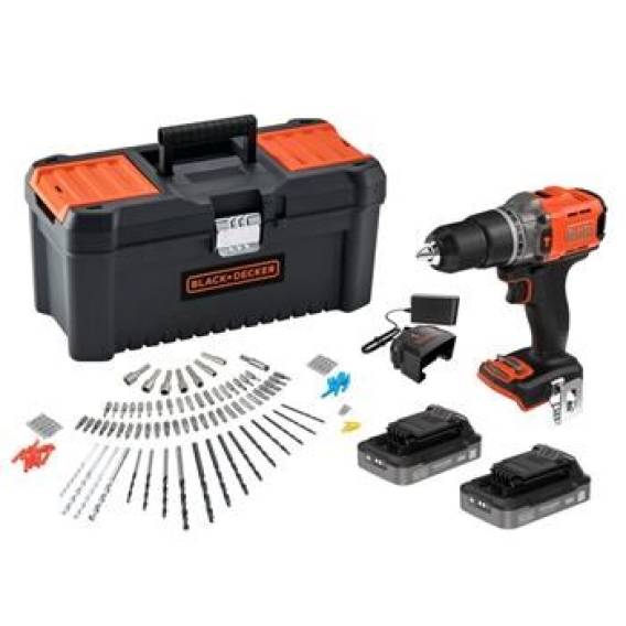 Obrázok pre Vrtací šroubovák 18 V BCD383D2TA BLACK+DECKER