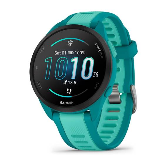 Obrázok pre Garmin Forerunner 165 Music 3,05 cm (1.2") AMOLED 43 mm Digitální 390 x 390 px Dotyková obrazovka Tyrkysová GPS