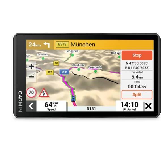 Obrázok pre Garmin ZUMO XT2 MT-S GPS navigace Přenosný / upevnitelný 15,2 cm (6") Dotyková obrazovka 340 g Černá