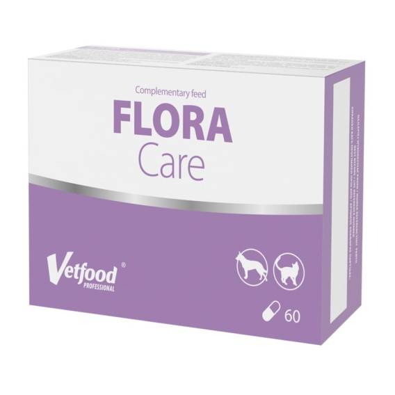 Obrázok pre VETFOOD Flora Care - doplňky stravy pro psy a kočky - 60 ks