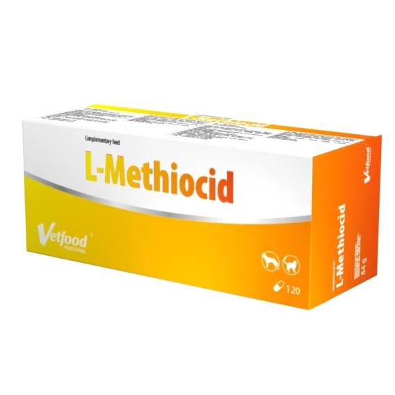Obrázok pre VETFOOD L-Methiocid - doplňky stravy pro psy a kočky - 120 ks