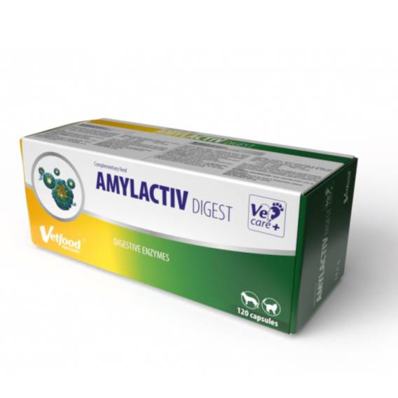 Obrázok pre VETFOOD Amylactiv Digest - doplňky stravy pro psy a kočky - 120 ks