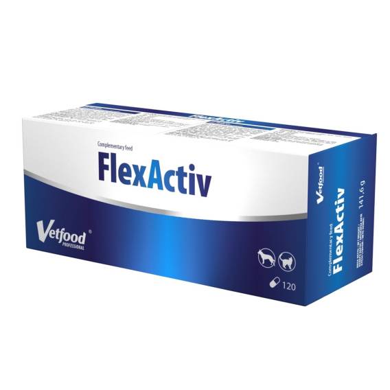 Obrázok pre VETFOOD Flex Activ - doplňky stravy pro psy a kočky - 120 ks