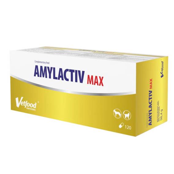 Obrázok pre VETFOOD Amylactiv Max - doplňky stravy pro psy a kočky - 120 ks