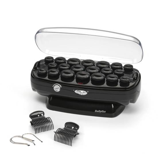Obrázok pre BaByliss Thermo Ceramic Rollers Sada pro styling vlasů Černá, Nerezová ocel 50 W 2 m