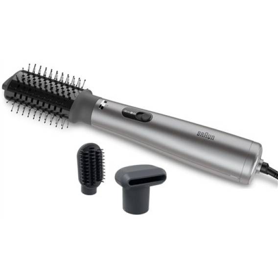 Obrázok pre Braun AS 4.3 Kartáč na horký vzduch Černá, Stříbrná 1000 W 2,2 m