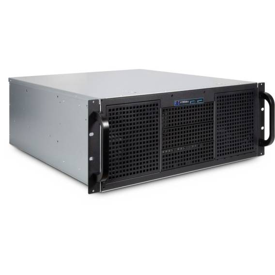 Obrázok pre Inter-Tech 4U 40248 Skříň Černá, Šedá