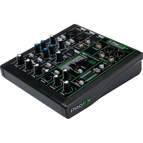 Obrázok pre Mackie ProFX6v3 - 6kanálový analogový mixér s rozhraním USB, černý