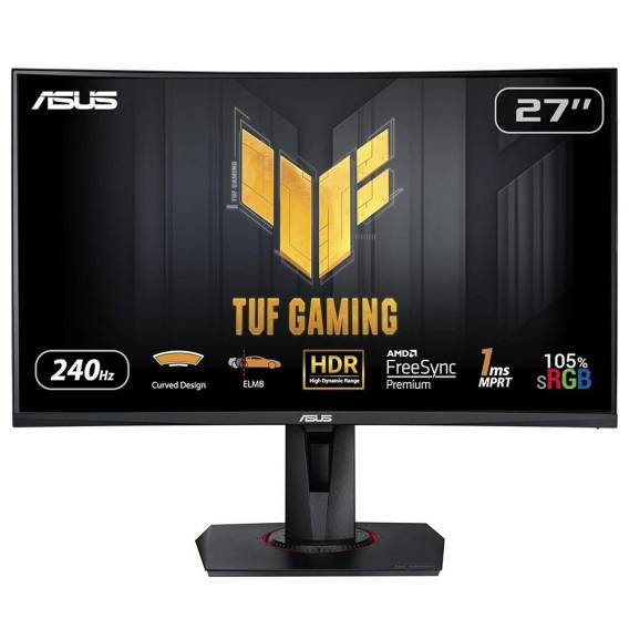 Obrázok pre ASUS TUF Gaming VG27VQM počítačový monitor 68,6 cm (27") 1920 x 1080 px Full HD LED Černá