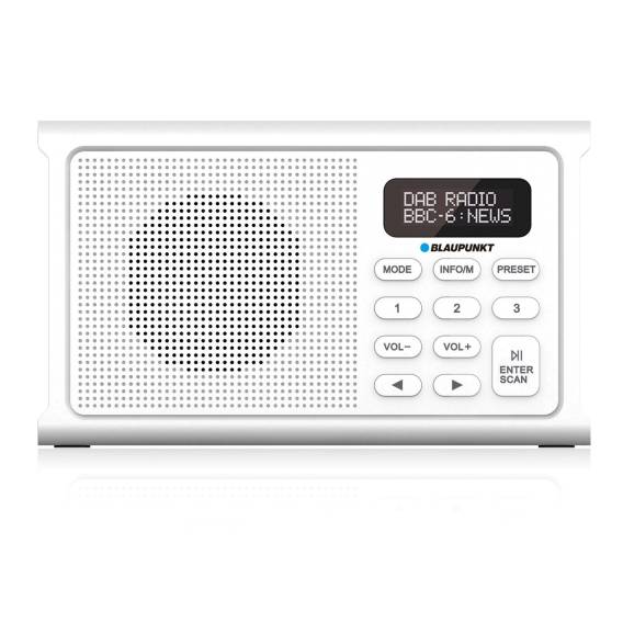 Obrázok pre Blaupunkt DR3WH Přenosné rádio Bílý