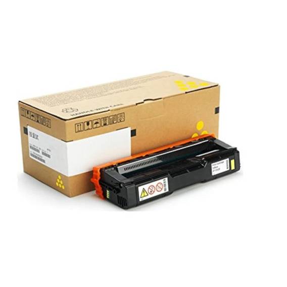 Obrázok pre Ricoh 407719 tonerová náplň 1 kusů Originální Žlutá