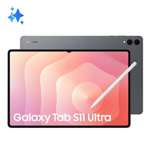 Obrázok pre Samsung Galaxy Tab S11 Ultra 512 GB 37,1 cm (14.6") 12 GB Wi-Fi 7 (802.11be) Šedá