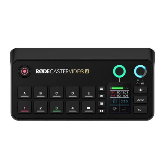 Obrázok pre RØDECaster Video S - konzola pro výrobu videa a zvuku, černá