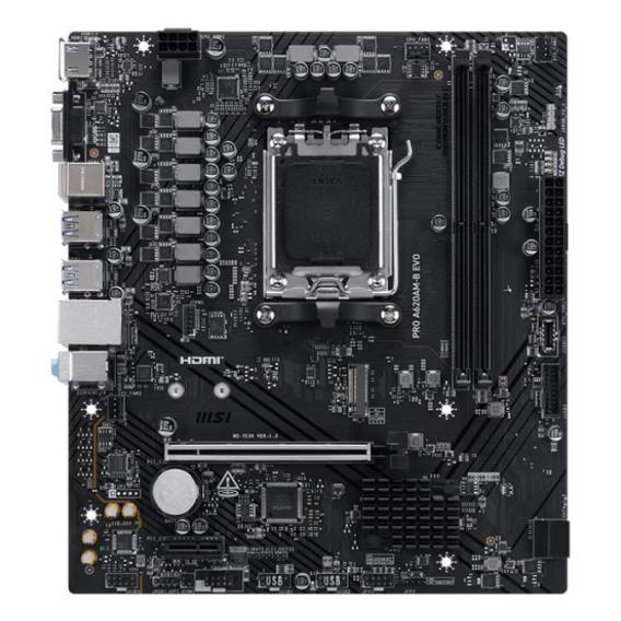 Obrázok pre MSI PRO A620AM-B EVO základní deska AMD A620A Zásuvka AM5 ATX
