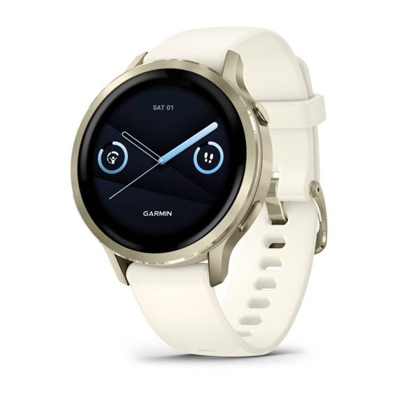 Obrázok pre Garmin Venu 4 3,05 cm (1.2") AMOLED 41 mm Digitální 390 x 390 px Dotyková obrazovka Zlato Wi-Fi GPS