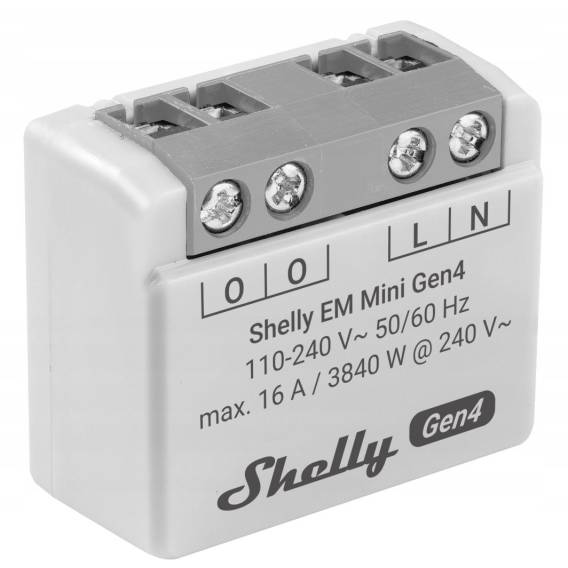 Obrázok pre Inteligentní ovladač pro měření spotřeby energie WiFi Shelly EM Mini Gen4