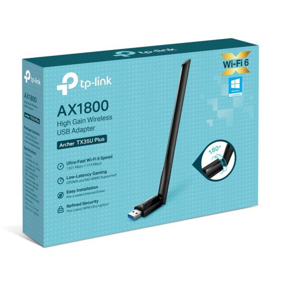 Obrázok pre SÍŤOVÁ KARTA TP-LINK ARCHER TX35U PLUS