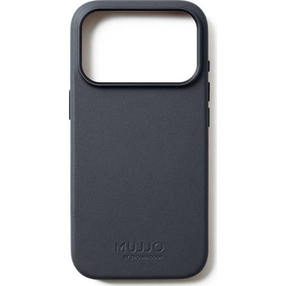 Obrázok pre Mujjo Full Leather Case MagSafe Pouzdro pro iPhone 17 Pro Šedý