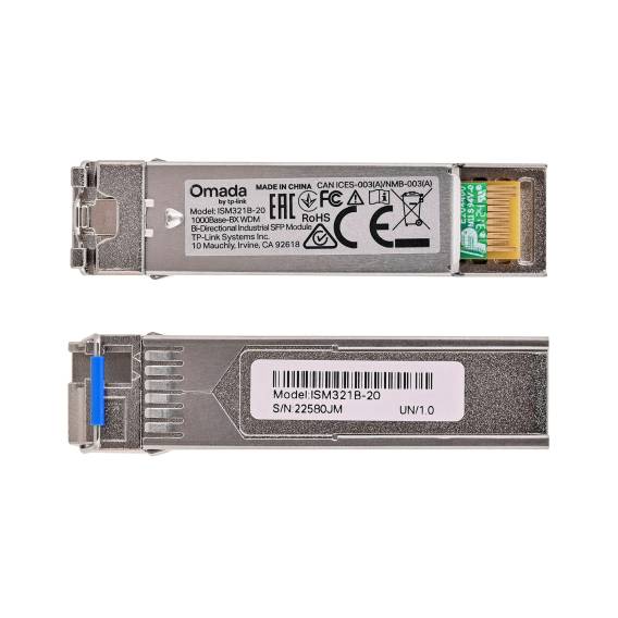 Obrázok pre TP-Link ISM321B-20 síťový transceiver modul Optické vlákno 1250 Mbit/s SFP