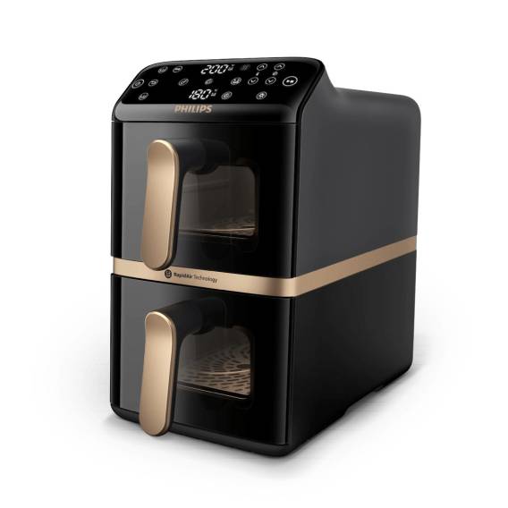 Obrázok pre Philips 4000 series Horkovzdušná fritéza Airfryer se dvěma stohovatelnými košíky