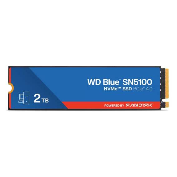 Obrázok pre Western Digital WD Blue SN5100 2 TB M.2 PCI Express 4.0 NVMe QLC 3D NAND