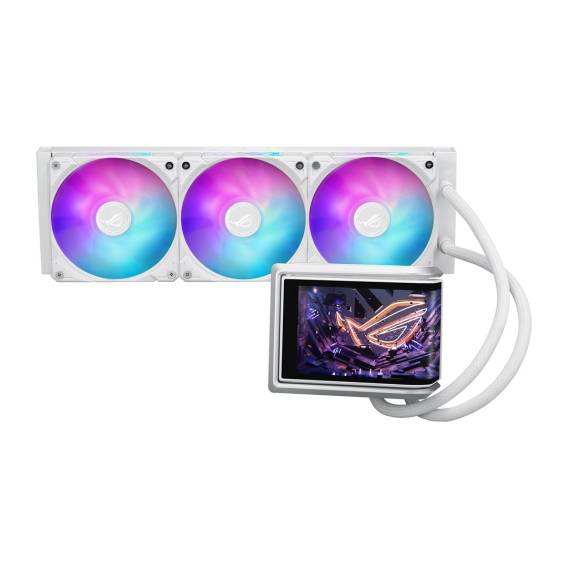Obrázok pre Asus ROG RYUO IV 360 ARGB Wht - All-in-one vodní chlazení, 12 cm (bílé)