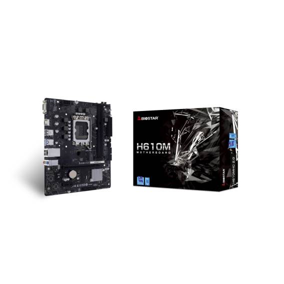 Obrázok pre Biostar H610MHC 2.0 základní deska Intel H610 LGA 1700 Micro ATX