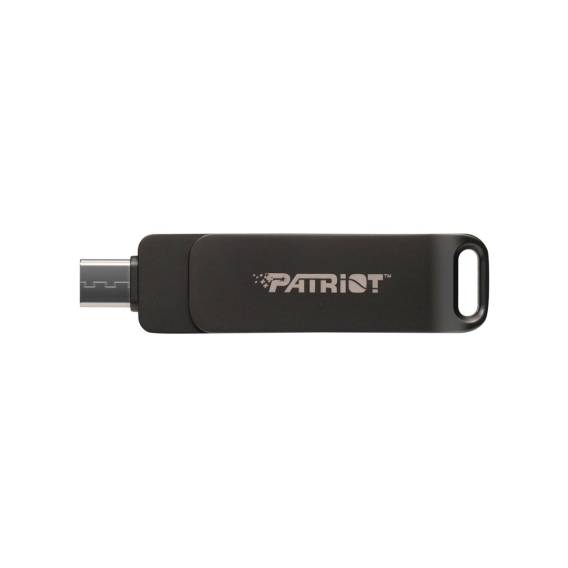 Obrázok pre Flashdrive PATRIOT Rage R550 32GB 100 MB/S USB A+C Otočný design (PE32GR550DSAD) Černá