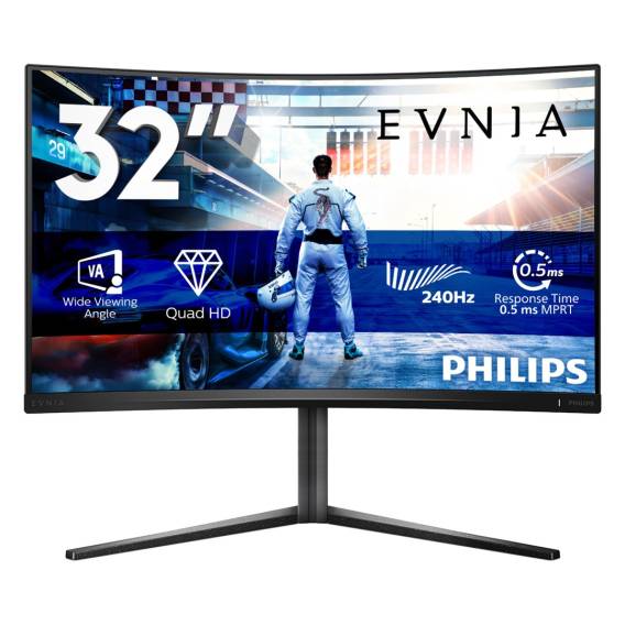 Obrázok pre Philips Evnia 5000 32M2C5500W/00 počítačový monitor 80 cm (31.5") 2560 x 1440 px Quad HD LCD Černá