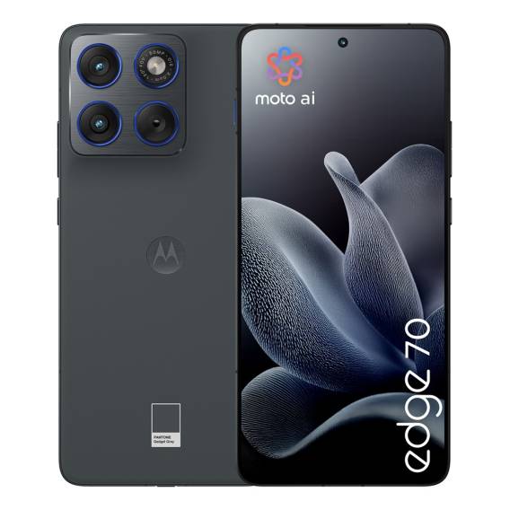 Obrázok pre Motorola edge 70 17 cm (6.7") Dual SIM Android 16.0 5G USB typu C 12 GB 512 GB 4800 mAh Šedá