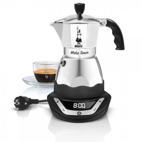 Obrázok pre Bialetti EAsy Timer 6 Plně automatické Elektrická moka konvička 0,3 l
