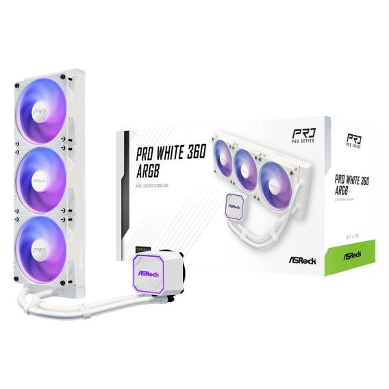 Obrázok pre Chlazení ASRock Pro White 360 ARGB